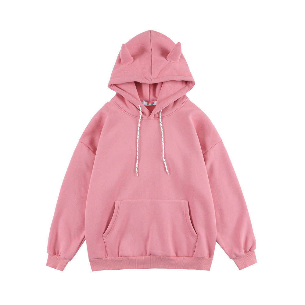 Cute Sweater with Trick or Treat Devil Wings Design