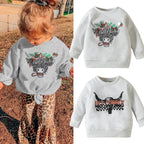 Round Neck Christmas Sweater for Kids