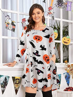 Christmas Printed Dress