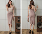 Lace Spliced Bodycon Dress with Spaghetti Straps