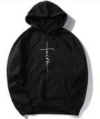Faith Printed Hoodie | Streetwear
