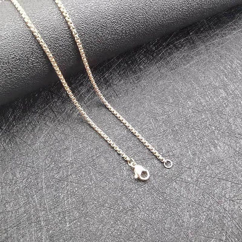 [Duplicate] Hip Hop Titanium Steel Crucifix Pendant Necklace