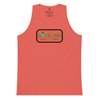 Men’s Premium Electric Pineapple Tank Top