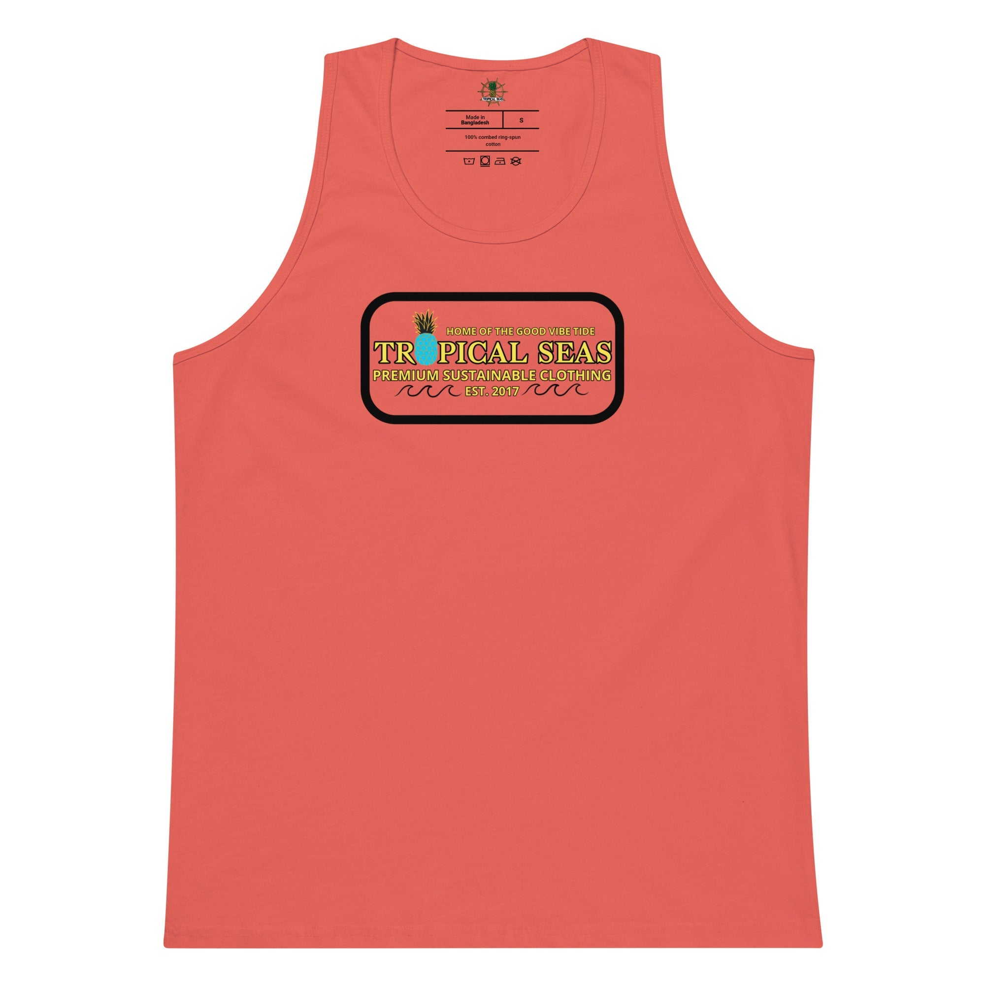 Men’s Premium Electric Pineapple Tank Top