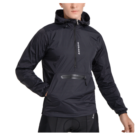 Reflective Windbreaker Waterproof Cycling Jacket (Single)