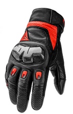 Breathable Sheepskin Leather Motorcycle Gloves (One Pair)