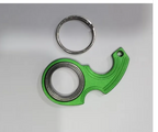 Metal Texture Rotating Keychain | Accessory