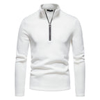 Men's High-Neck Long Sleeve Base Layer T-Shirt | Streetwear