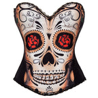 New Halloween Corset Shaping Waist Cincher Dress