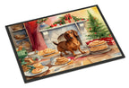 Dachshund Christmas Cookies Doormat