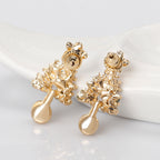 Christmas Tree and Reindeer Earrings Set