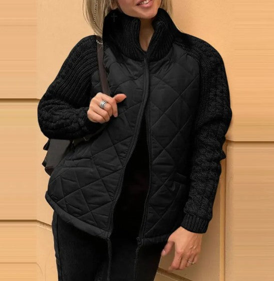 Stand Collar Cotton Jacket