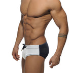 UXH Color-Block Minimalist Swim Trunks with Cups