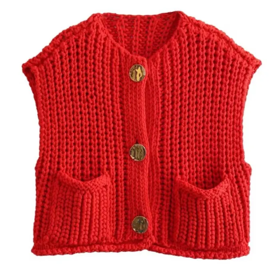 Loose Casual Thick Knitted Cardigan