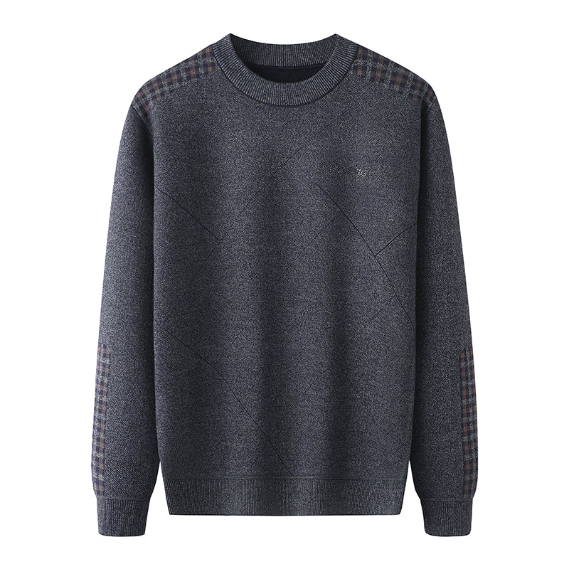 Aokang Plus Velvet Padded Sweater for Autumn/Winter