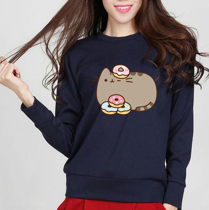 Women's Fleece Pullover Sweater for Autumn & Winter | Streetwear