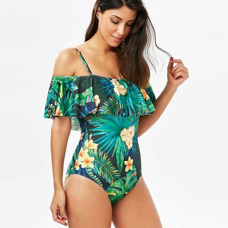 Floral and Leaf Swimwear, Bikinis Collection