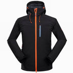 Men's Outdoor Soft Shell Jacket for Camping and Sports