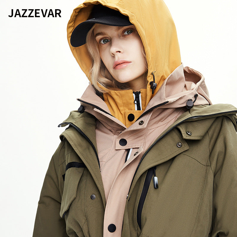 INS Mid-Length Windbreaker European Style Overalls