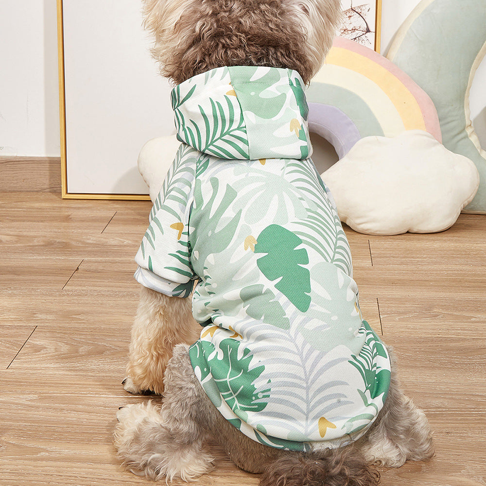 Hawaiian Resort Style Comfortable Pet Hoodie