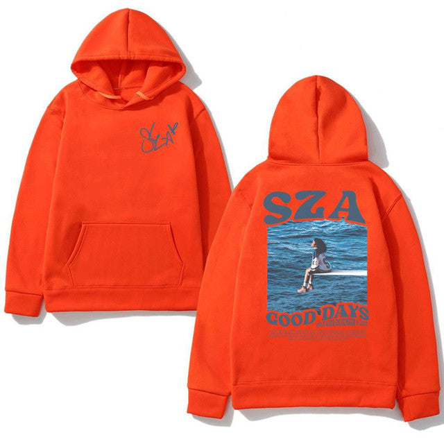 SZA Music Album Print Hoodie for Men and Women | Streetwear