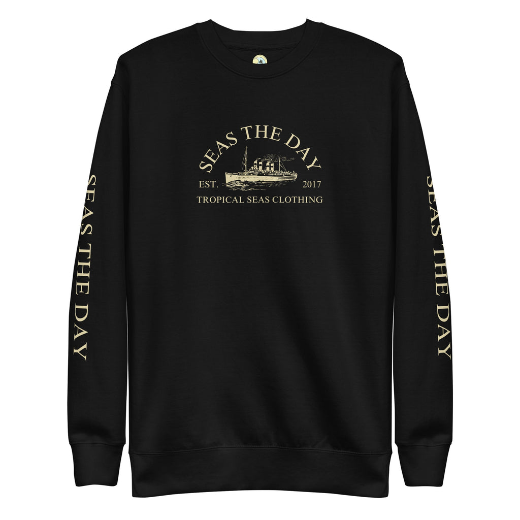 Seas The Day Ship Premium Sweatshirt | Streetwear