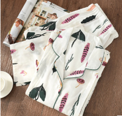 100% Cotton Thin Maternity Sleepwear