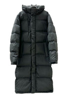 Long Down Jacket with Adjustable Hem - Winter 2023