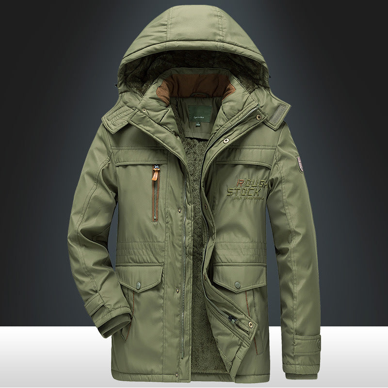 Thick Padded Plush Jacket