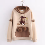 Versatile Hooded Jacket for Junior High Students