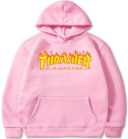 Skateboard Fleece-lined Pullover | Streetwear