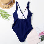 2020 New Women's Swimsuit, Floral One-Piece Bikini