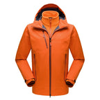Men's Waterproof Outdoor Jacket - Two-Piece Set