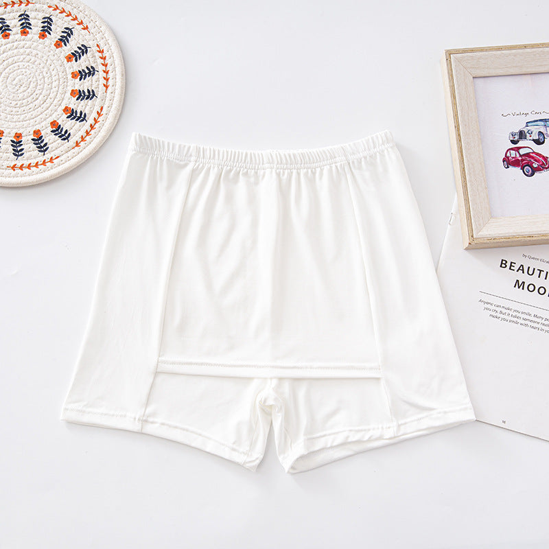 Women's High-Waist Double-Layer Safety Shorts
