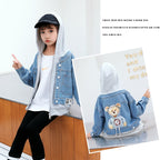 Autumn Children's Hooded Two-Piece Blouse Jacket