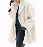 Trendy Multi-Color Loose Sweater Coat