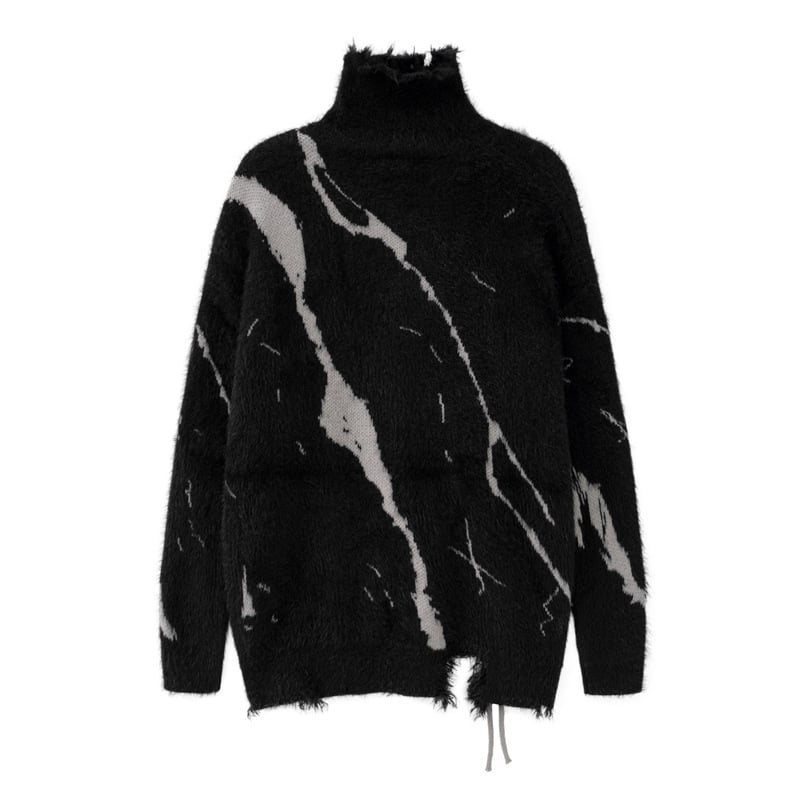 Men's Casual Loose Turtleneck Sweater