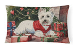 Westie Christmas Throw Pillow