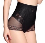 High-Waisted Lace Shaping Panties for Women