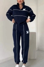 Women's Lounge Set: Pullover & Sweatpants | Streetwear