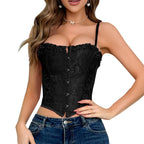 Lace Trimmed Bodysuit with Underwire and Shaping Design