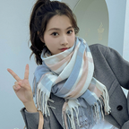 Cashmere Winter Warm Thickened Cute Fashion Scarf