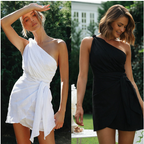 Solid Color Pullover Dress - Fashionable Style | Streetwear