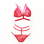 Sensual Lingerie Set with Bra and Sleepwear Outfit