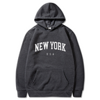 Printed Velvet Hoodie | Streetwear