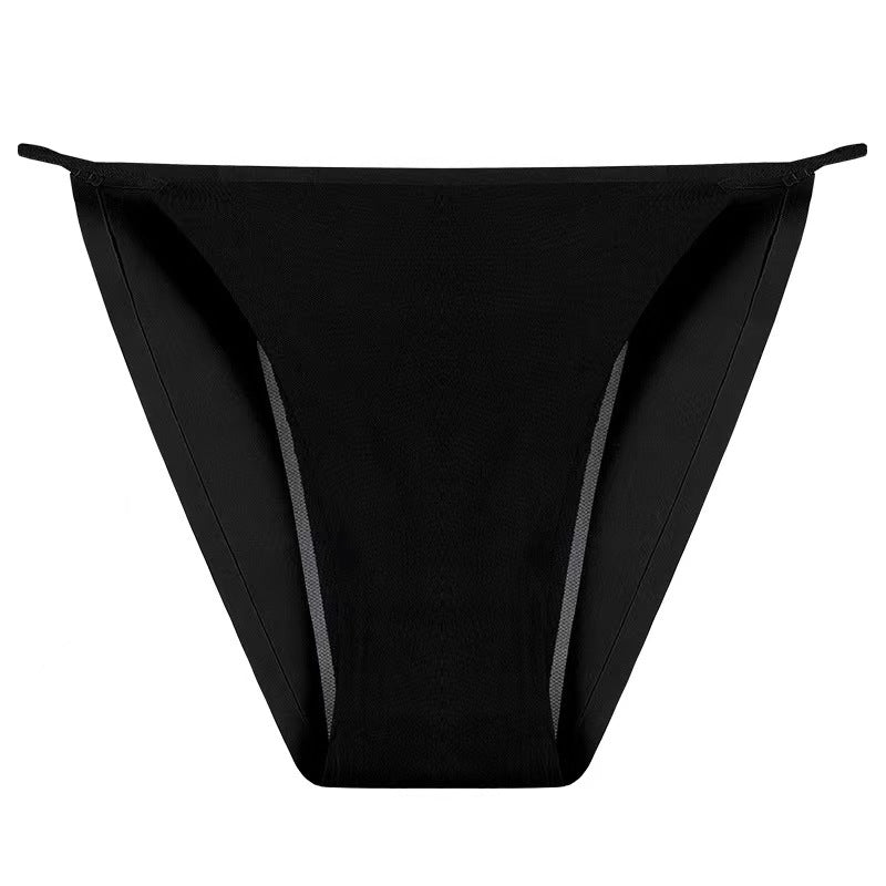 Thickened Ice Silk Seamless Women's Thong Underwear