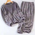 Reversible Velvet Loose Fleece Sweatshirt | Streetwear