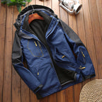 Men's Waterproof 3 in 1 Fleece Lined Outdoor Jacket