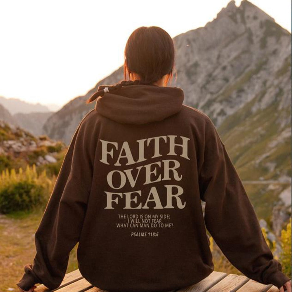 [Duplicate] Faith Over Fear Hoodie | Faith Streetwear