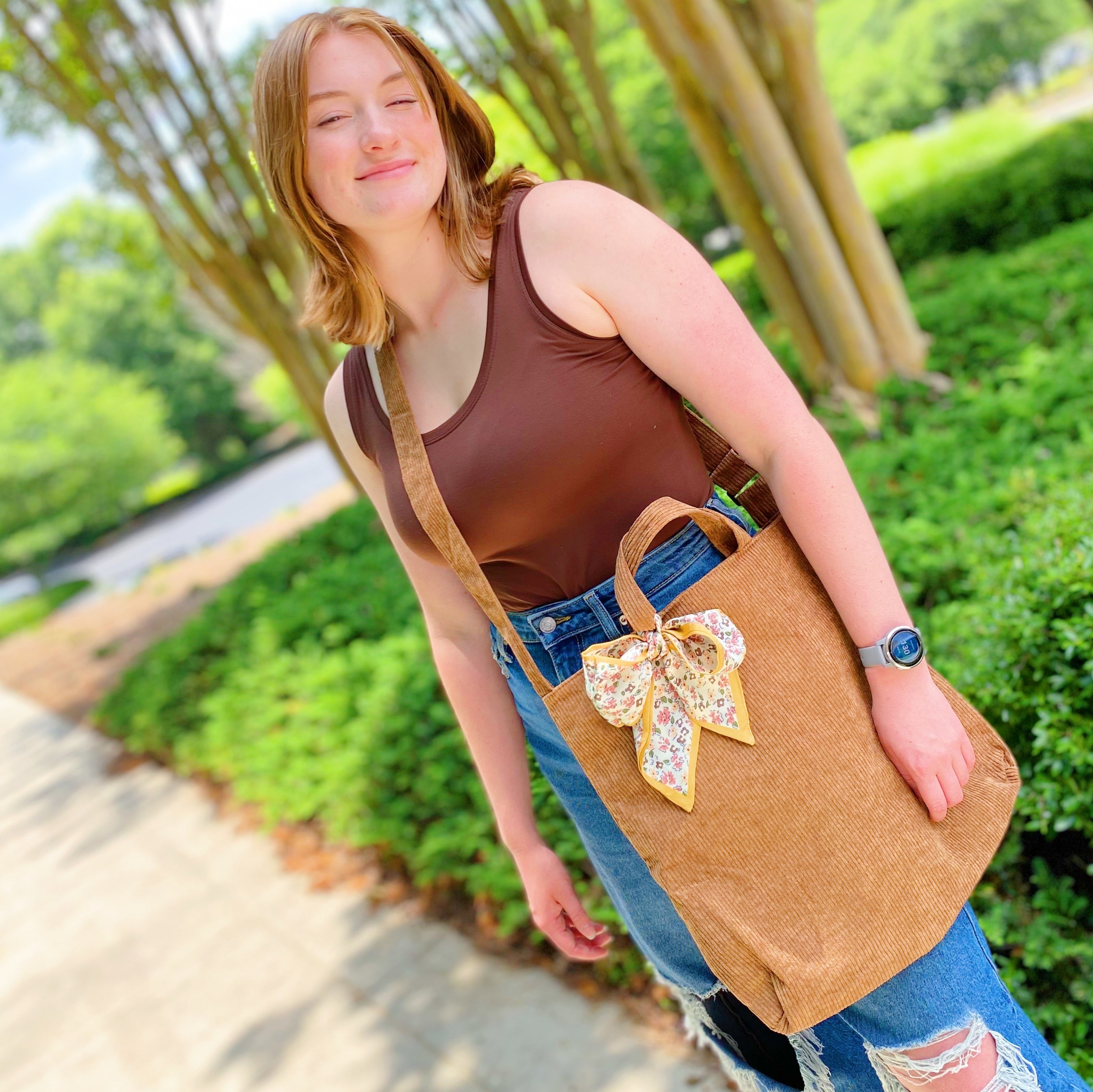 Everyday Corduroy Tote | Organic Cotton